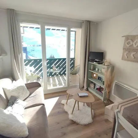 Cocon Montagnard Avec Terrasse Et Vue Panoramique 格尔姆